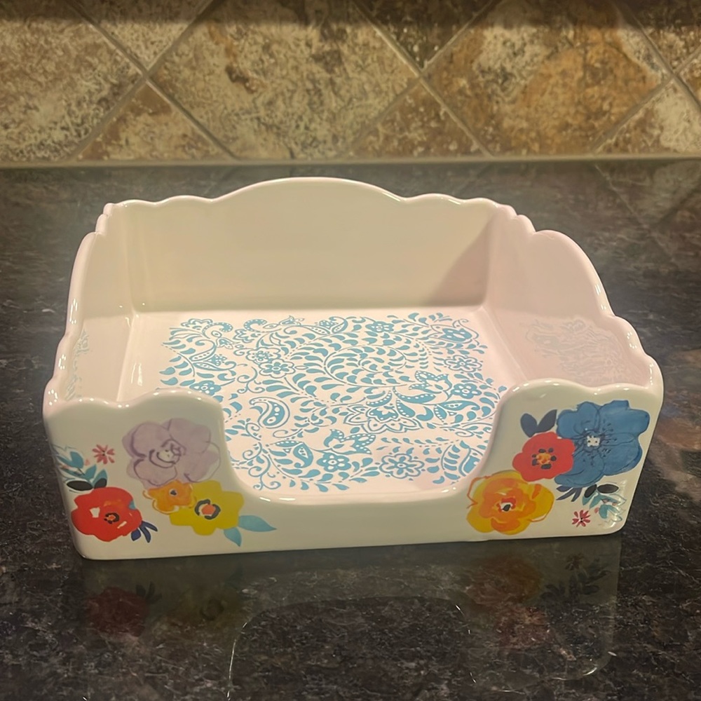 The Pioneer Woman Flea Market 7.4 Napkin Box